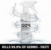 Kitchova 100% IPA Cleaner 250mL spray bottle front view
